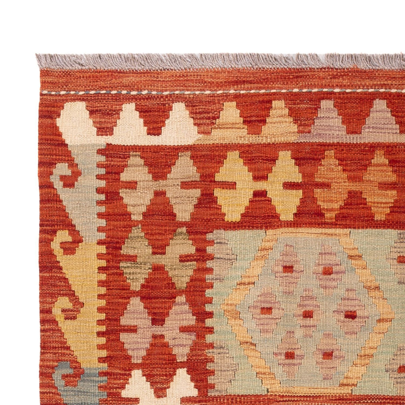 Kilim Maimana Tæppe 185x122cm - Uldtæppe