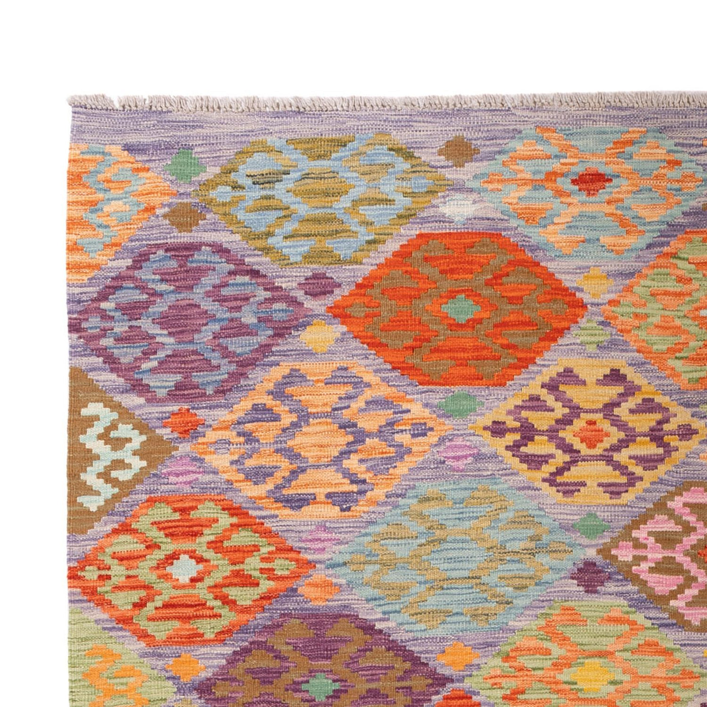 Kilim Maimana Tæppe 292x204cm - Uldtæppe