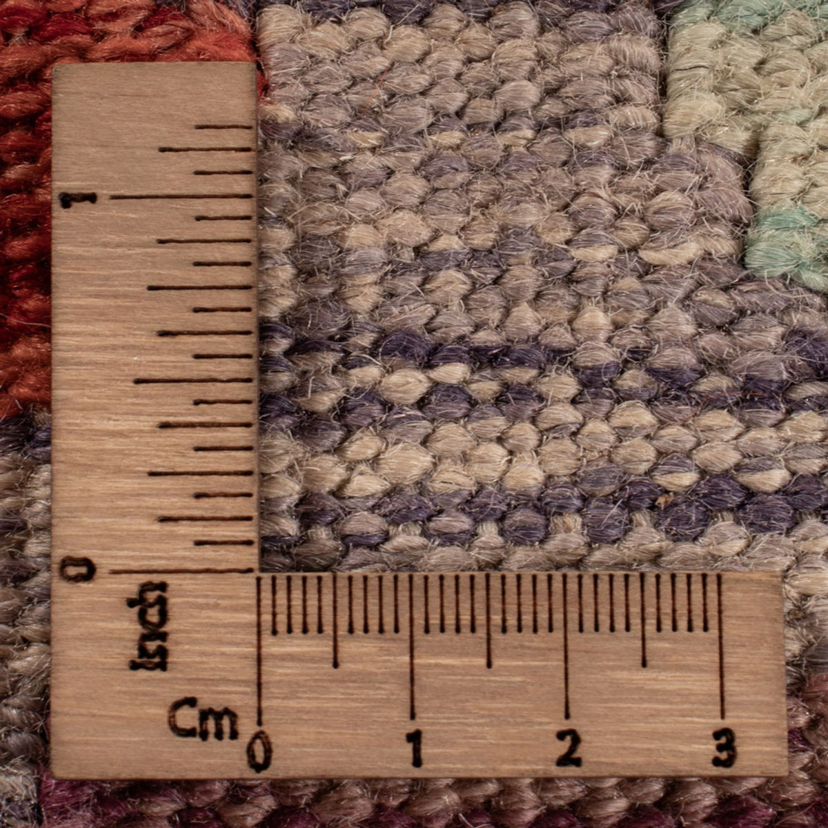 Kelim Carpet - Splash - 290 x 214 cm - flerfarvet