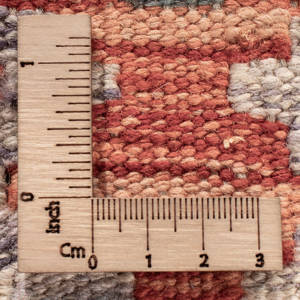 Kelim Carpet - Splash - 171 x 129 cm - flerfarvet