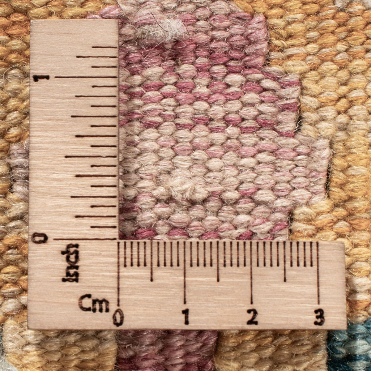 Kelim Carpet - Splash - 177 x 124 cm - flerfarvet