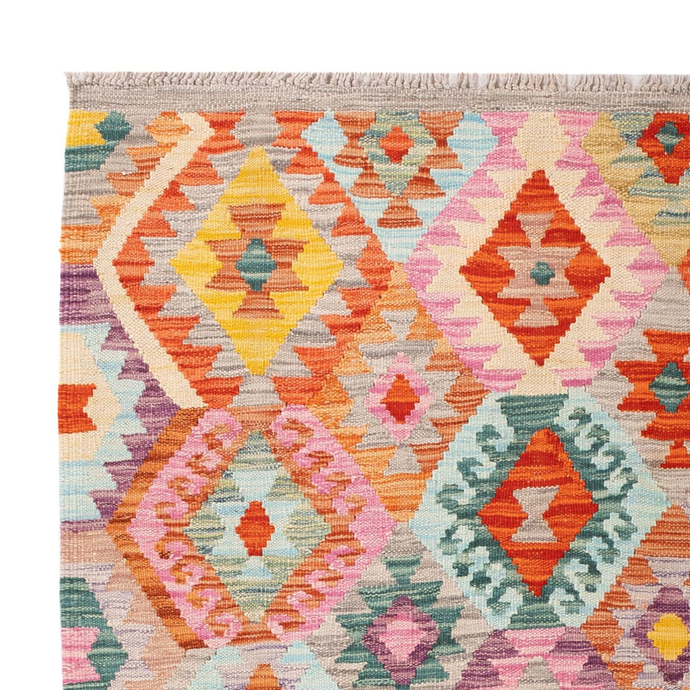 Kilim Maimana Tæppe 171x133cm - Uldtæppe