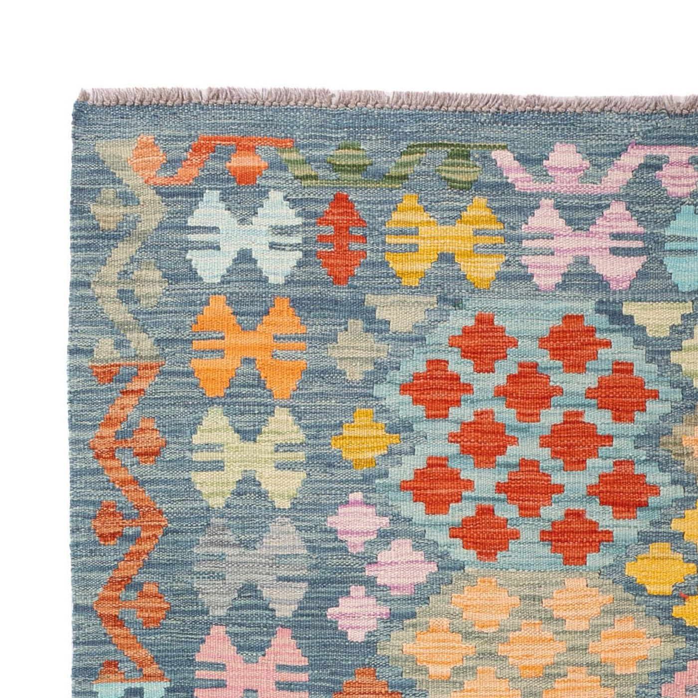 Kilim Maimana Tæppe 187x129cm - Uldtæppe