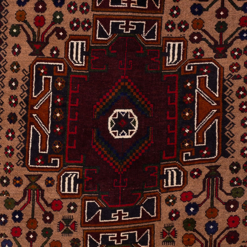 Løber Baluch-tæppe - 209 x 107 cm - rust