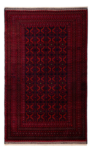 Belutsch Teppich - 180 x 107 cm - dunkelrot