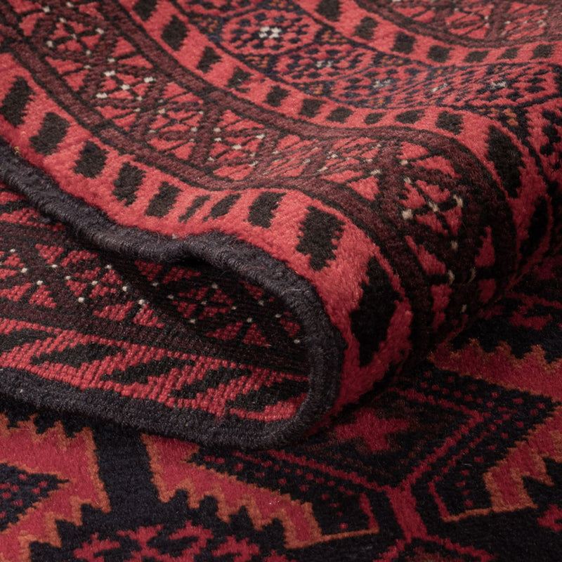 Belutsch Teppich - 180 x 107 cm - dunkelrot