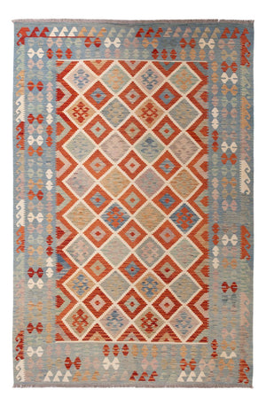 Kelim Carpet - Splash - 300 x 200 cm - flerfarvet