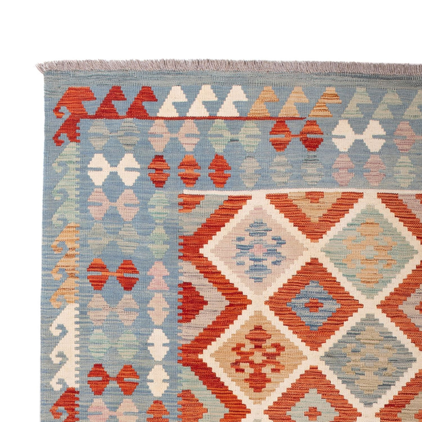 Kilim Maimana Tæppe 300x200cm - Uldtæppe