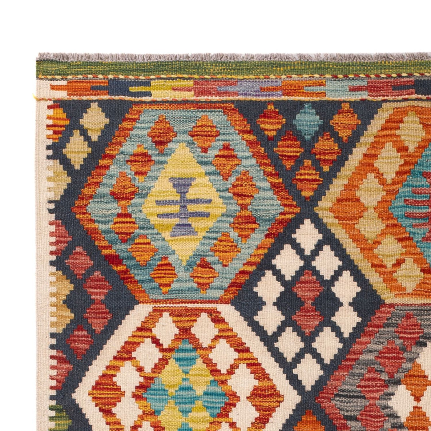 Kilim Maimana Tæppe 176x128cm - Uldtæppe