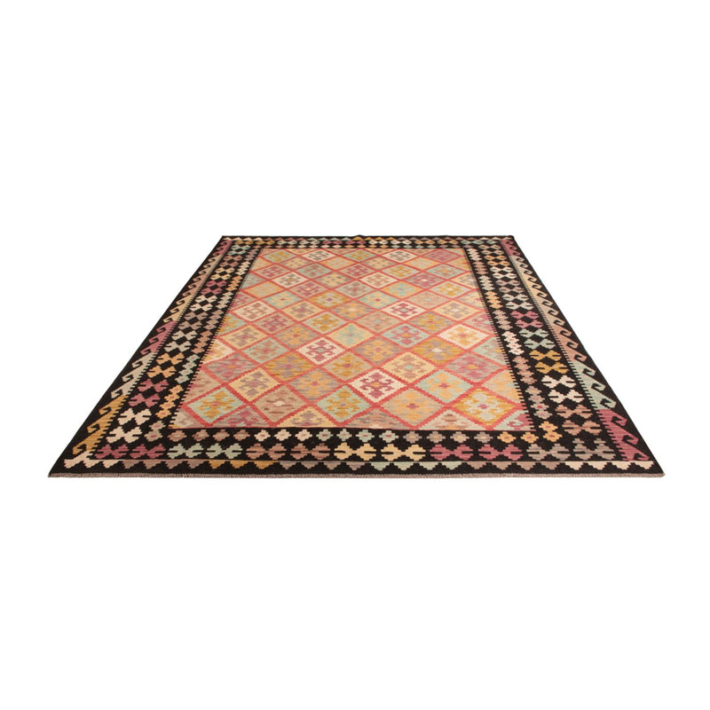 Kelim Carpet - Splash - 299 x 206 cm - flerfarvet