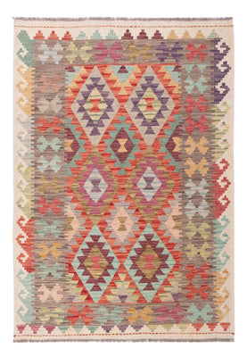 Kelim Carpet - Splash - 173 x 119 cm - flerfarvet