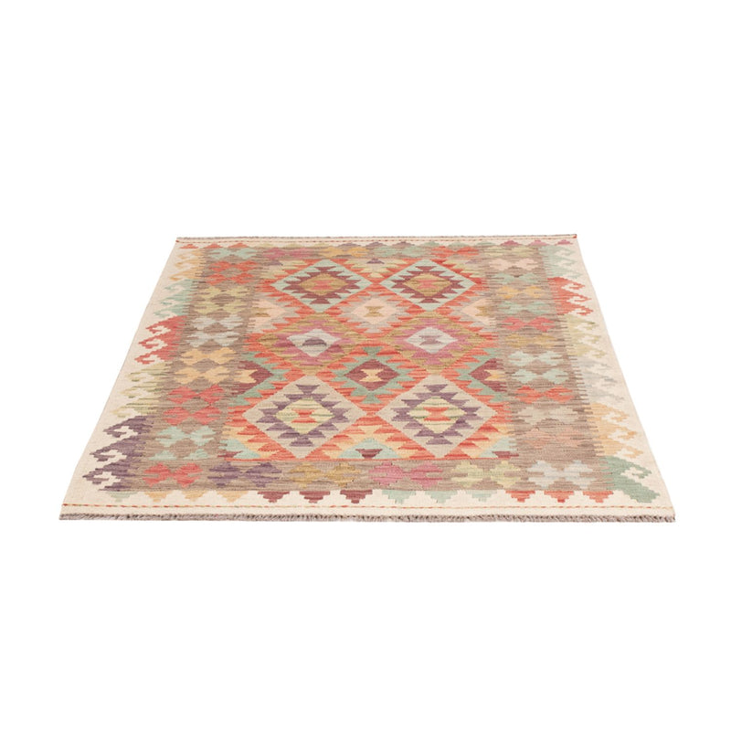 Kelim Carpet - Splash - 173 x 119 cm - flerfarvet