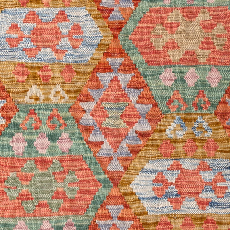 Kelim Carpet - Splash - 177 x 118 cm - flerfarvet