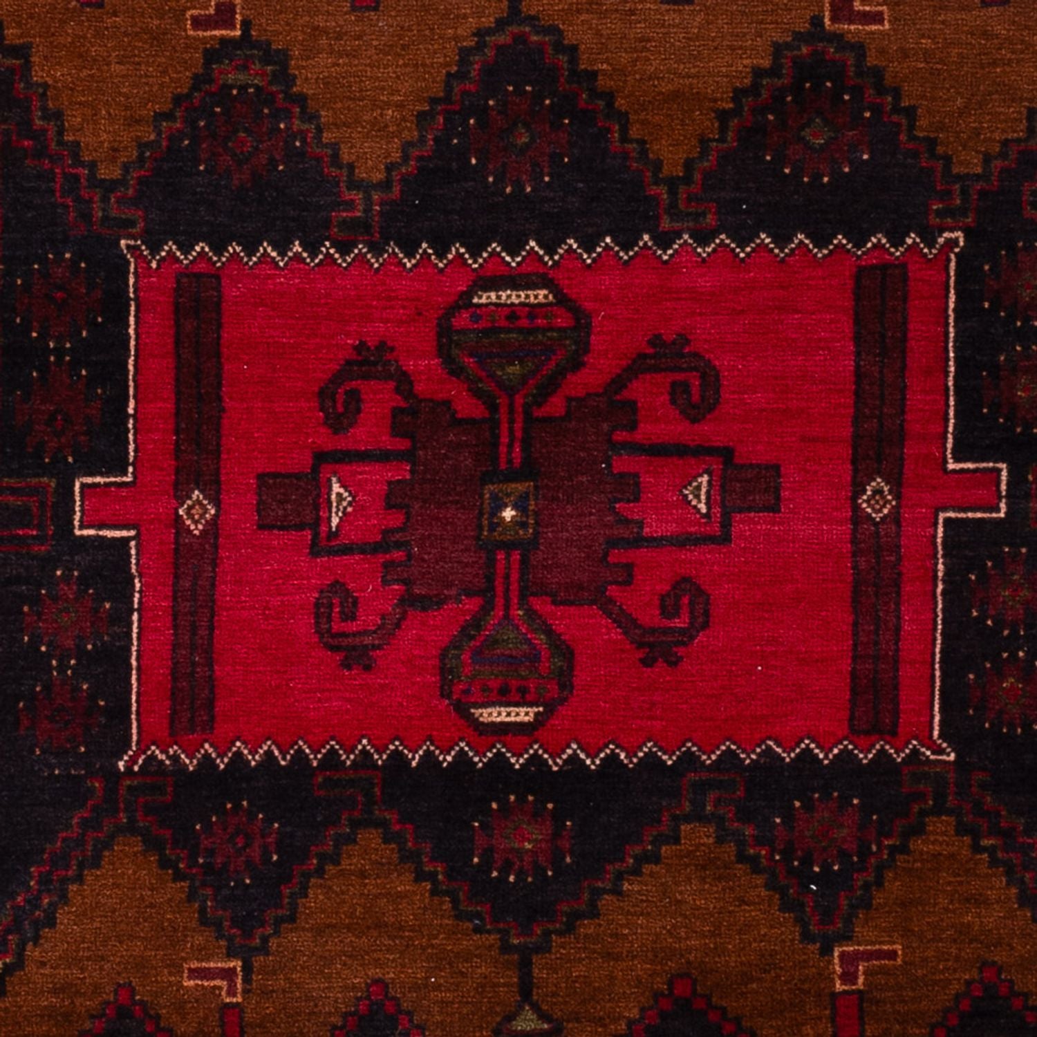 Belutsch Teppich - 195 x 119 cm - mehrfarbig