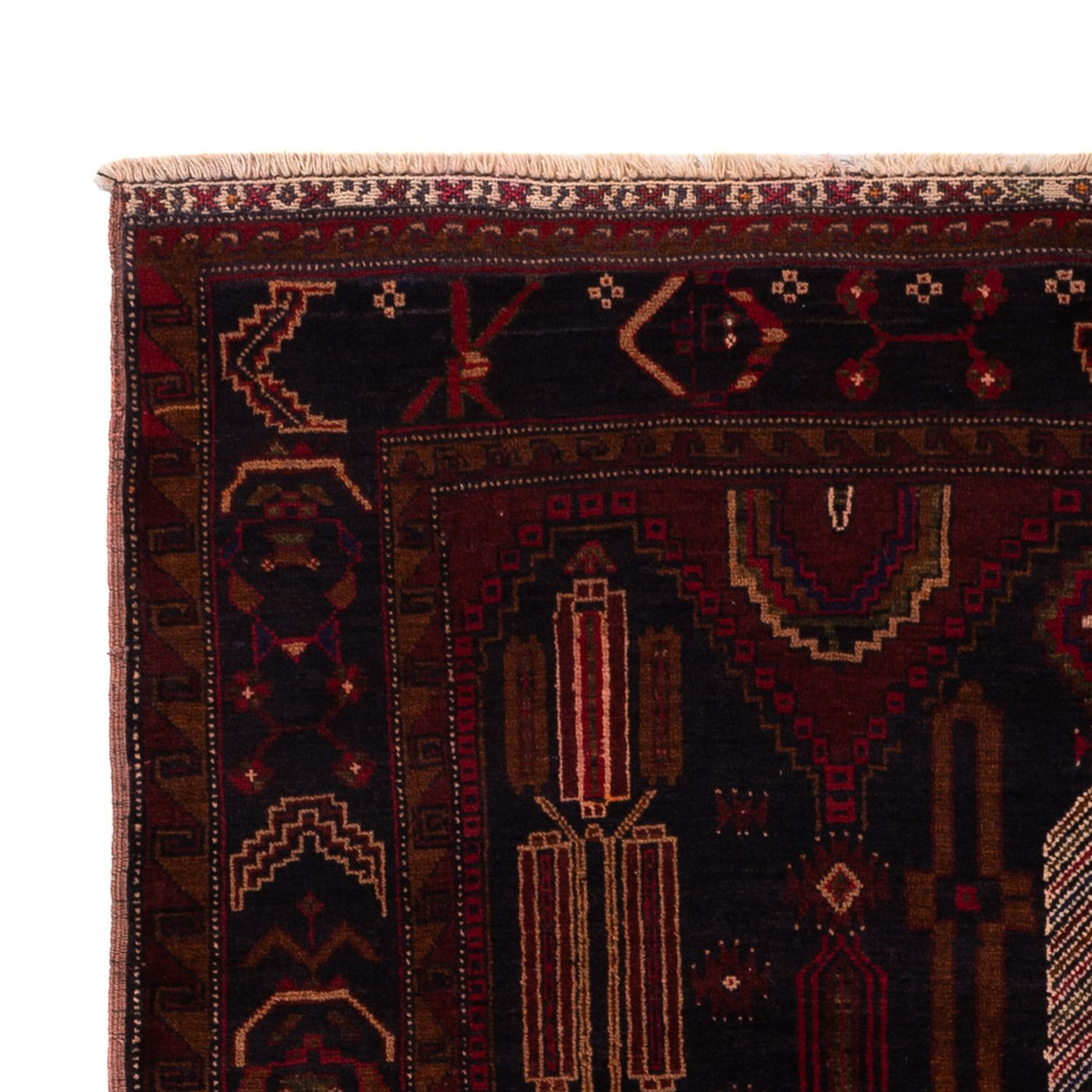 Baluch-tæppe 195x119cm - Orientalsk tæppe