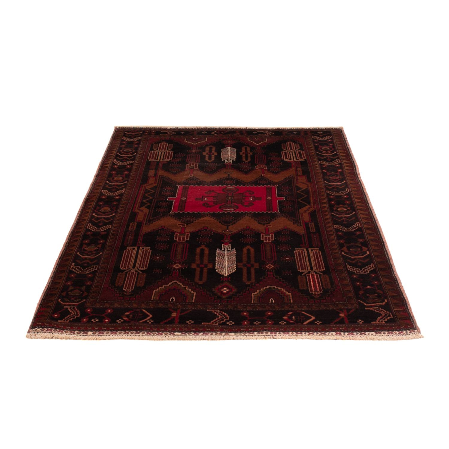 Belutsch Teppich - 195 x 119 cm - mehrfarbig