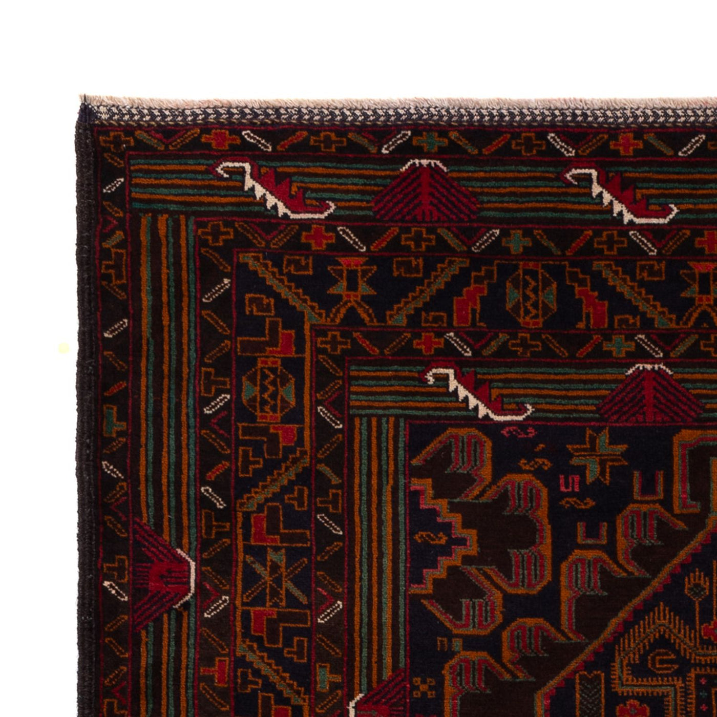 Baluch-tæppe 213x128cm - Orientalsk tæppe