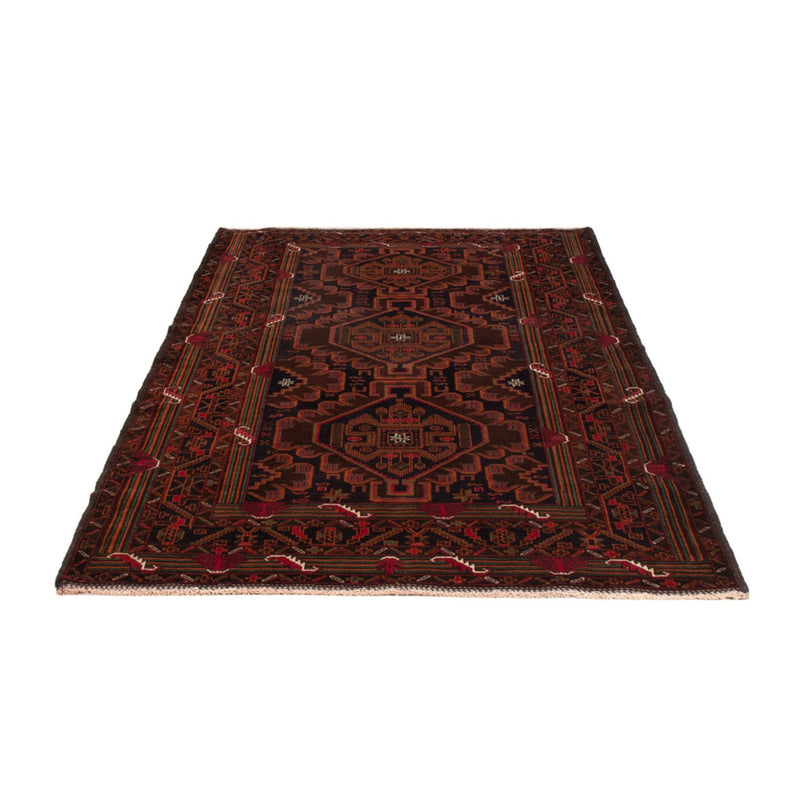 Belutsch Teppich - 213 x 128 cm - dunkelrot