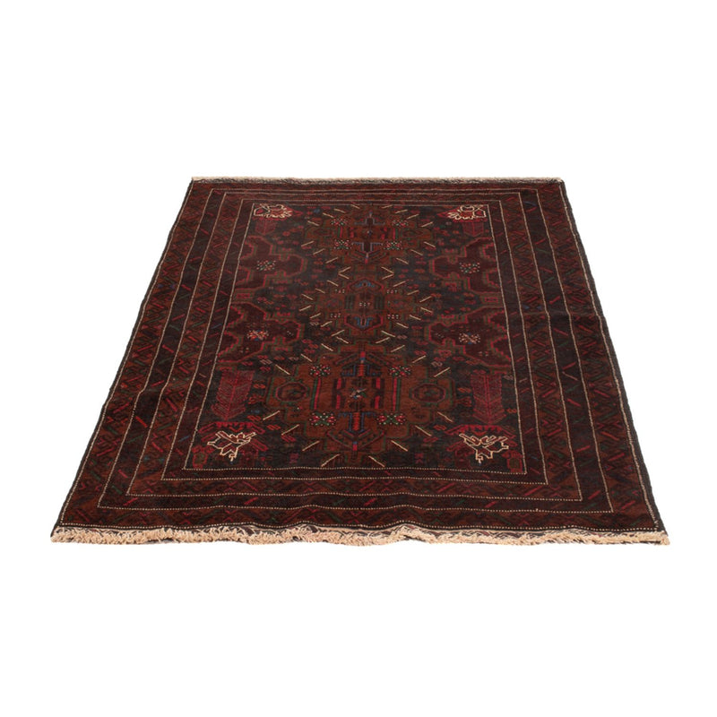 Belutsch Teppich - 195 x 120 cm - dunkelrot