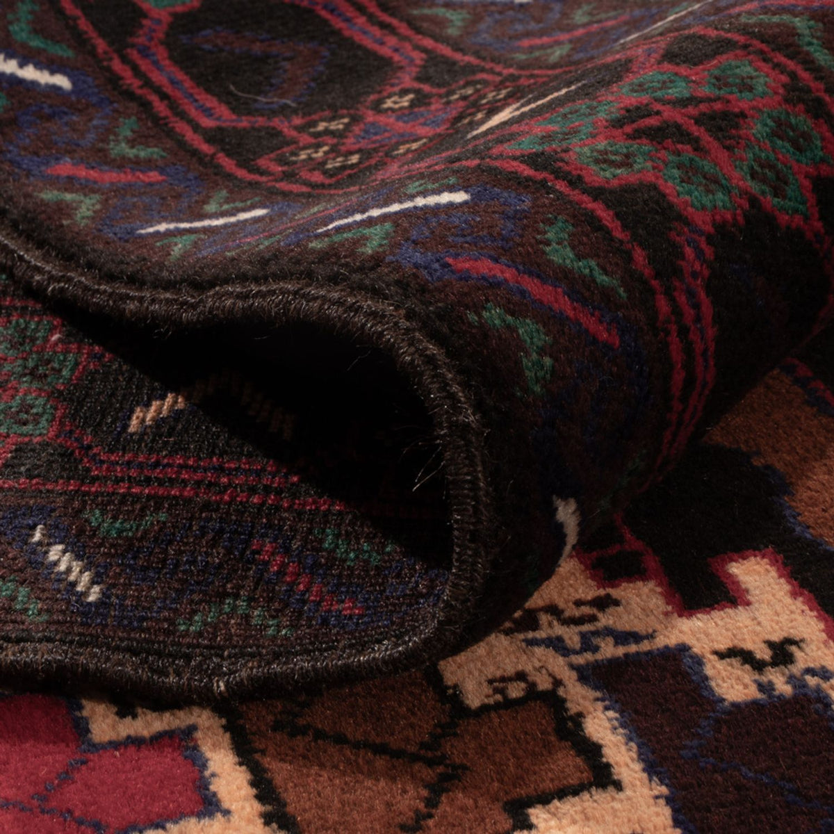 Baluch-tæppe - 197 x 116 cm - beige