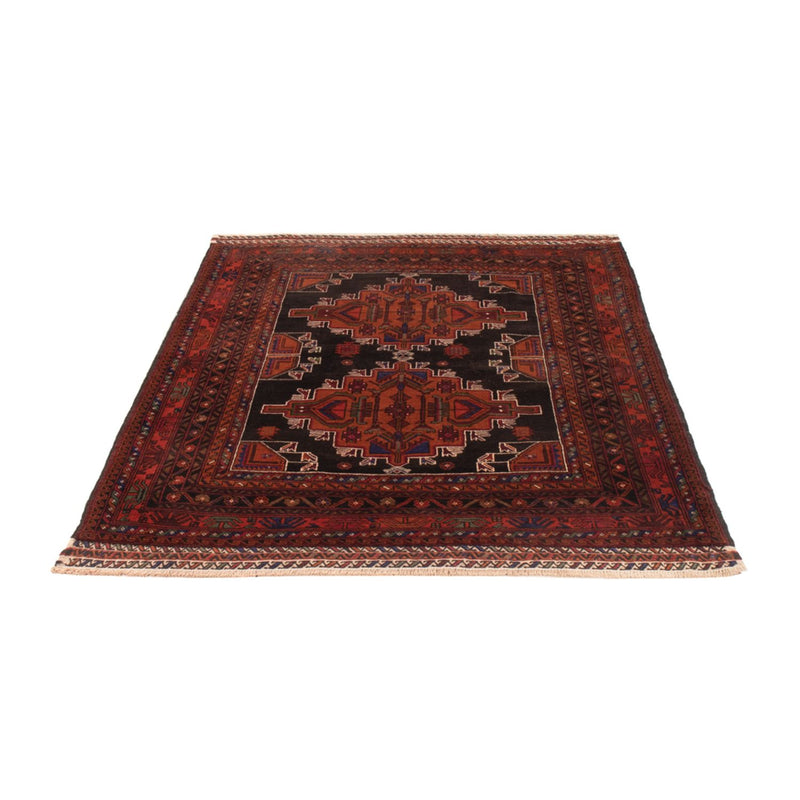Belutsch Teppich - 193 x 130 cm - dunkelrot