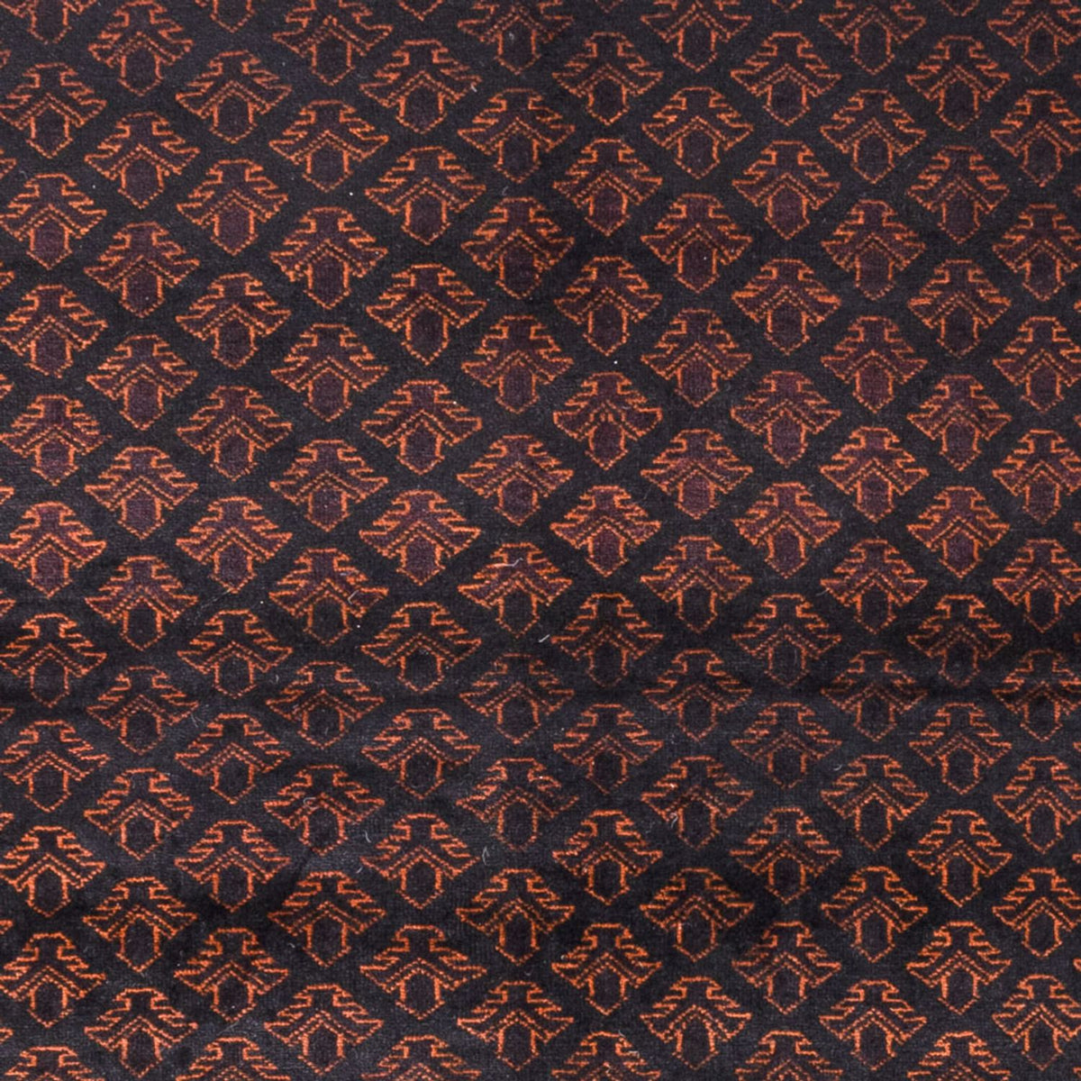 Løber Baluch-tæppe - 236 x 122 cm - mørkebrun