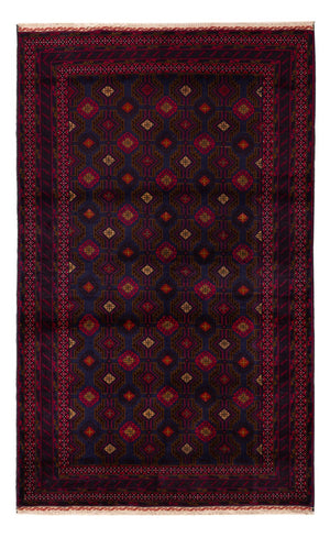 Belutsch Teppich - 194 x 122 cm - dunkelrot