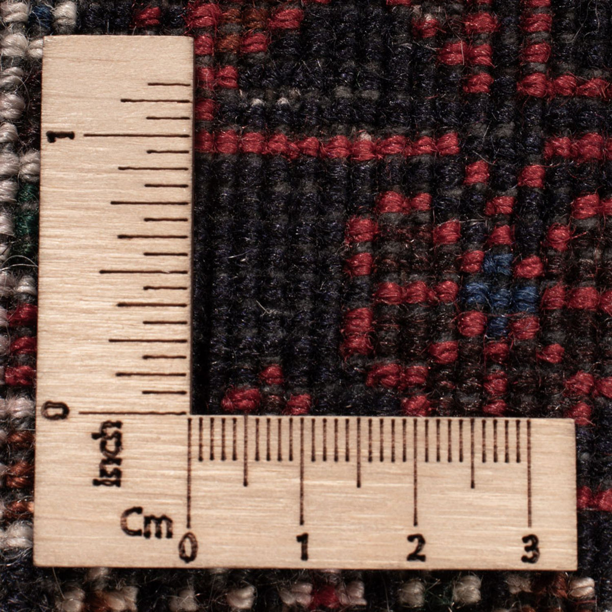 Baluch-tæppe - 202 x 119 cm - mørkerød