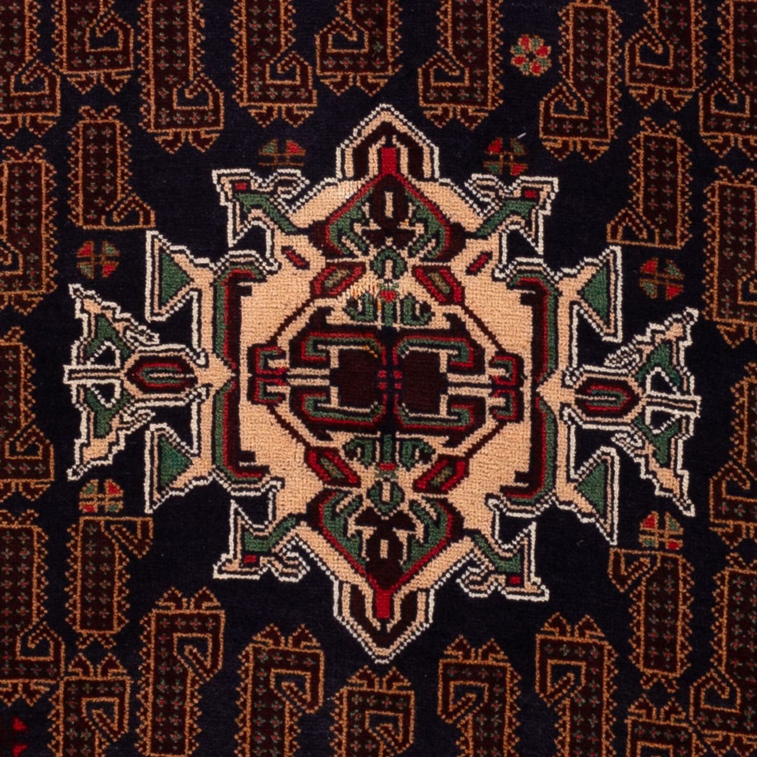 Belutsch Teppich - 192 x 112 cm - dunkelbeige