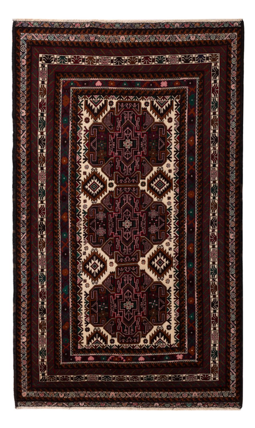 Belutsch Teppich - 199 x 115 cm - dunkelbeige