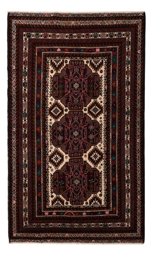 Belutsch Teppich - 199 x 115 cm - dunkelbeige