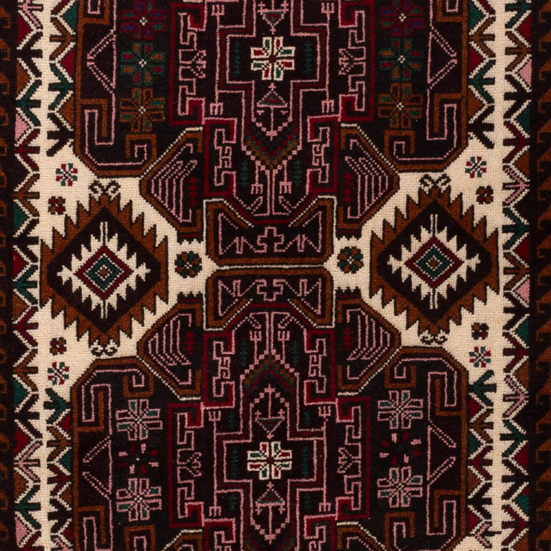Belutsch Teppich - 199 x 115 cm - dunkelbeige