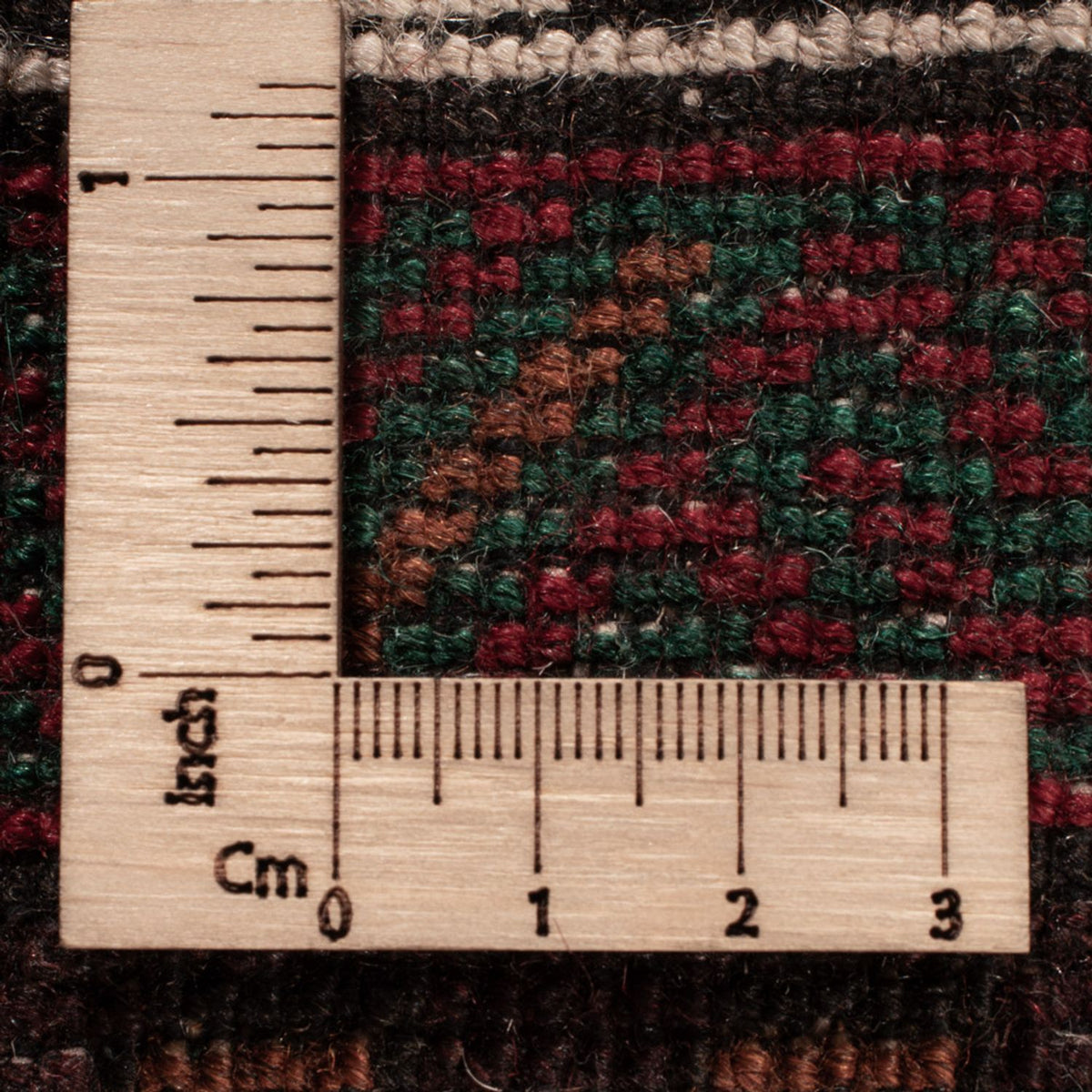 Baluch-tæppe - 199 x 115 cm - mørk beige