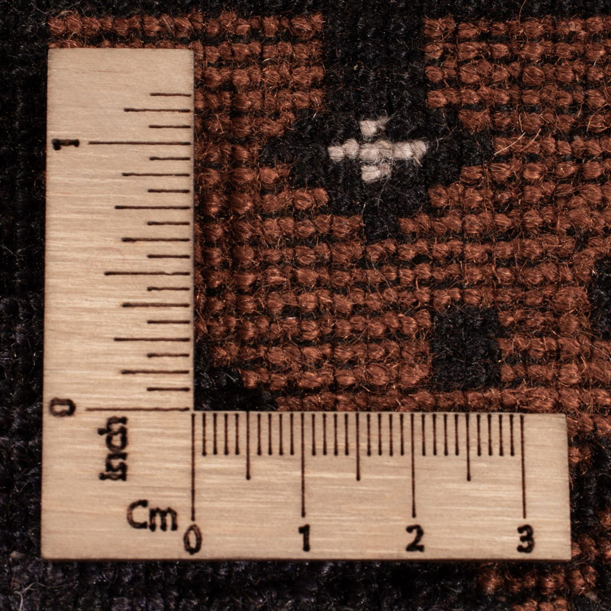 Baluch-tæppe - 190 x 126 cm - mørkerød