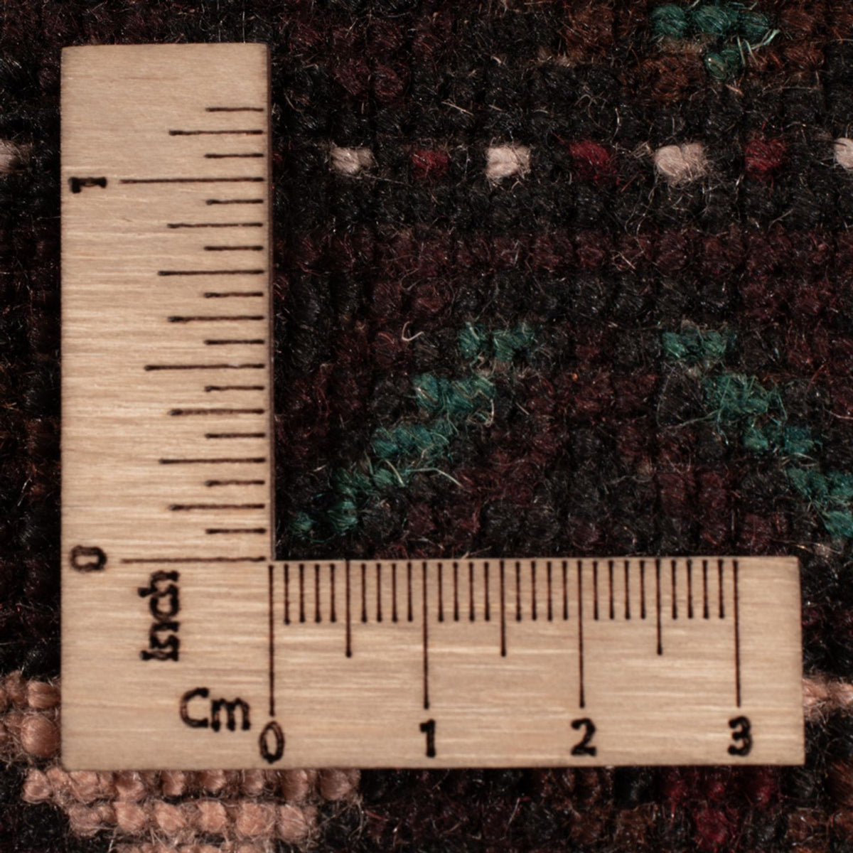 Baluch-tæppe - 192 x 119 cm - mørk beige