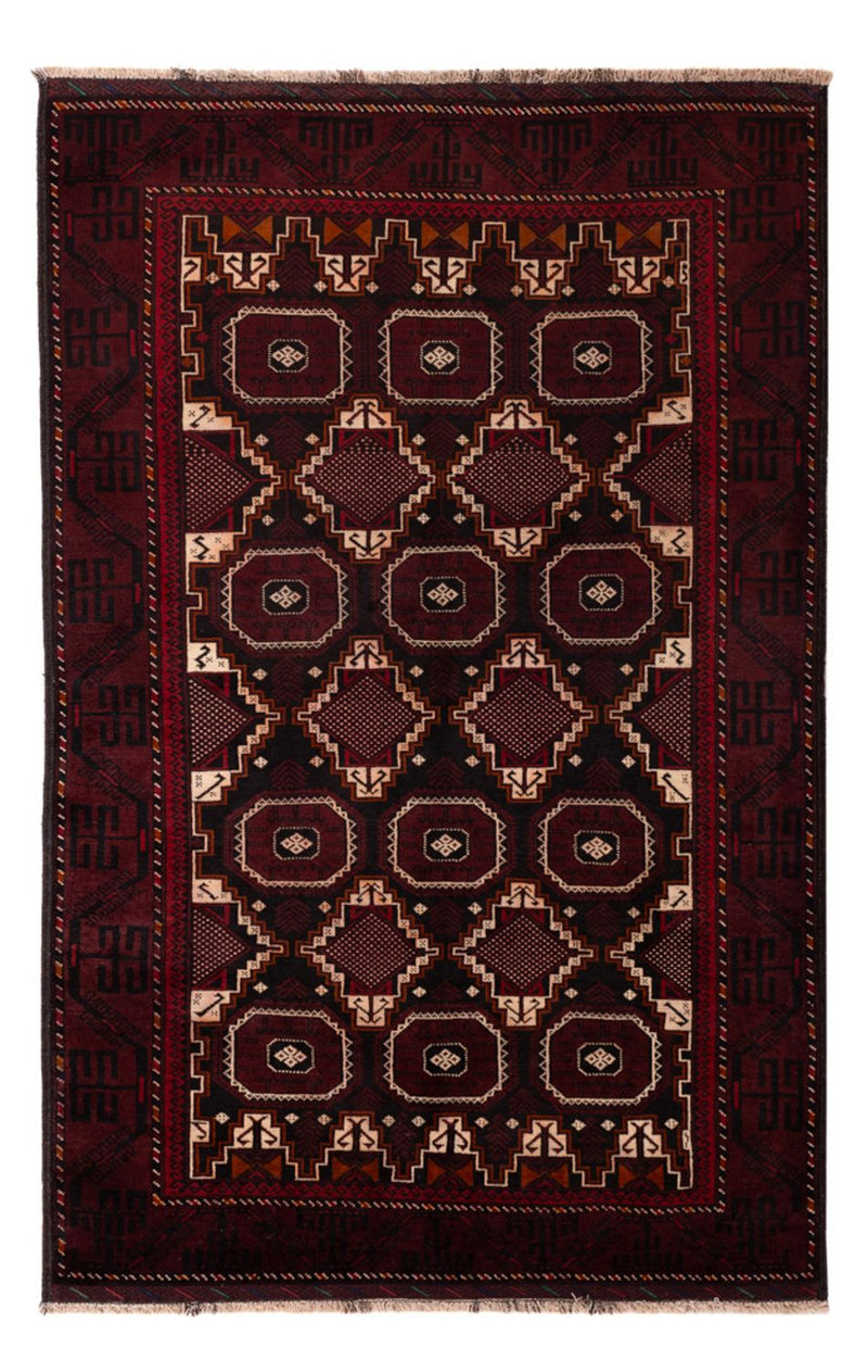 Belutsch Teppich - 192 x 115 cm - dunkelbeige