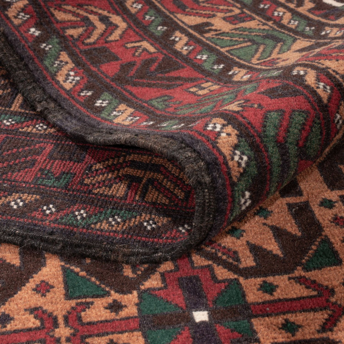 Baluch-tæppe - 184 x 105 cm - rust