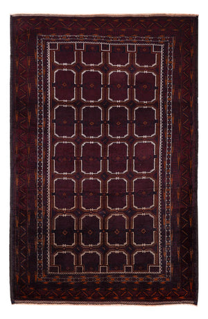 Belutsch Teppich - 207 x 130 cm - dunkelbraun