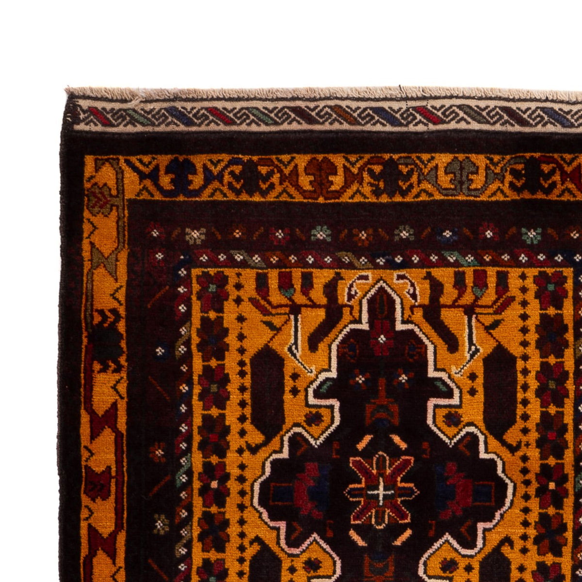 Baluch-tæppe - 185 x 126 cm - beige