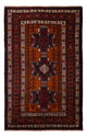Baluch-tæppe 198x123cm - Orientalsk tæppe