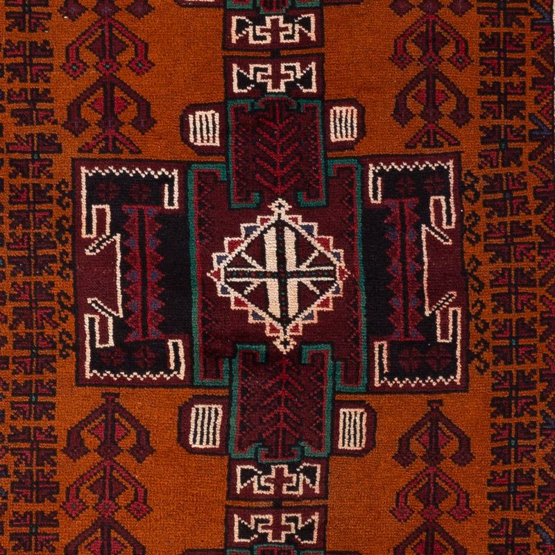 Belutsch Teppich - 198 x 123 cm - dunkelrot