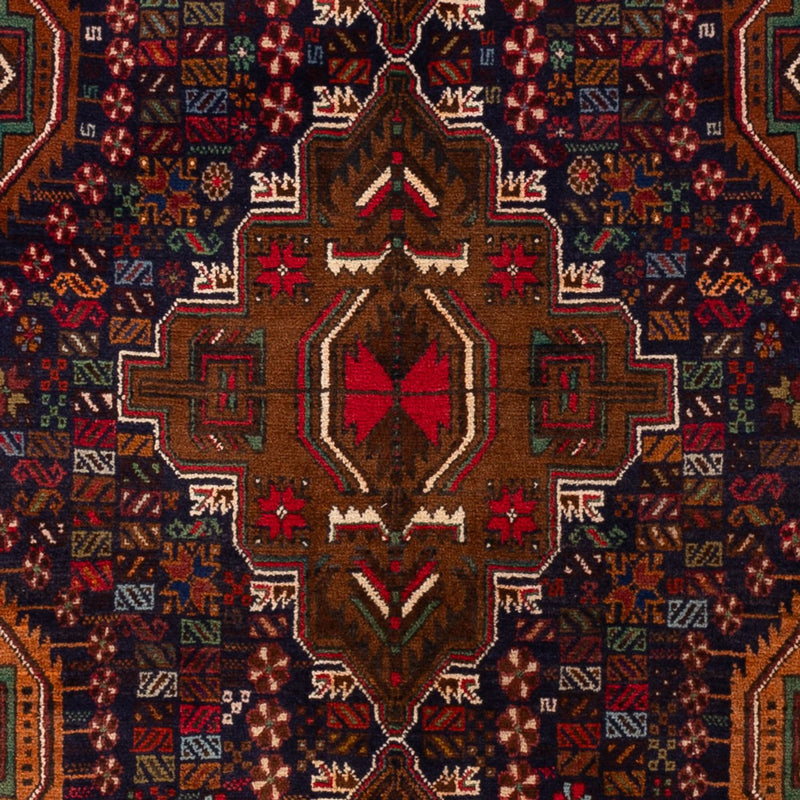 Belutsch Teppich - 200 x 117 cm - dunkelrot