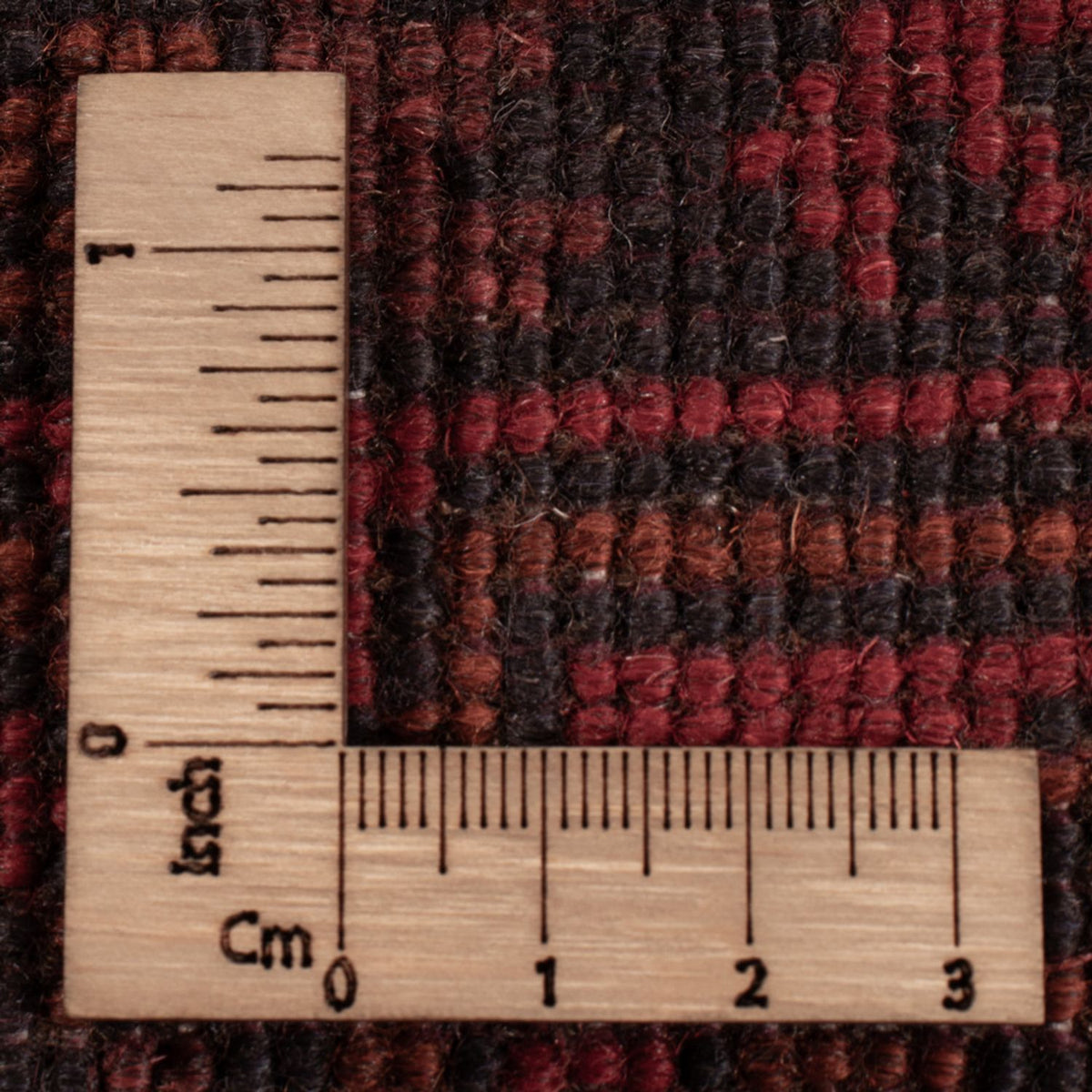 Afghansk tæppe - Kunduz - 197 x 127 cm - rød