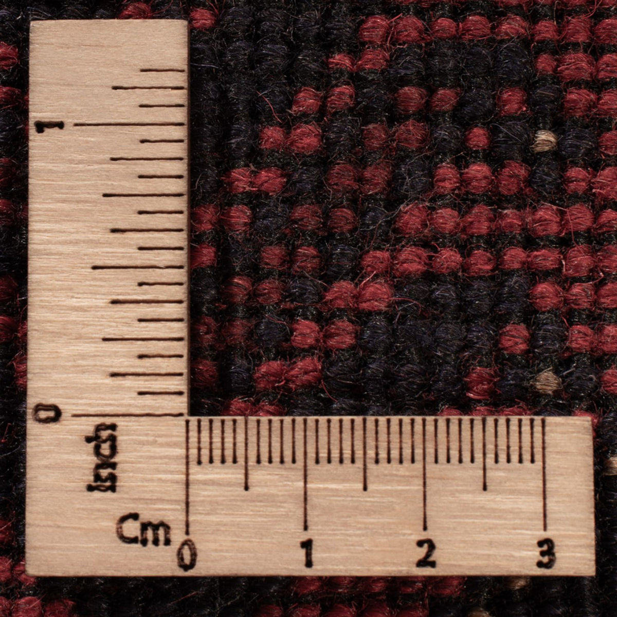 Afghansk tæppe - Kunduz - 203 x 128 cm - rød