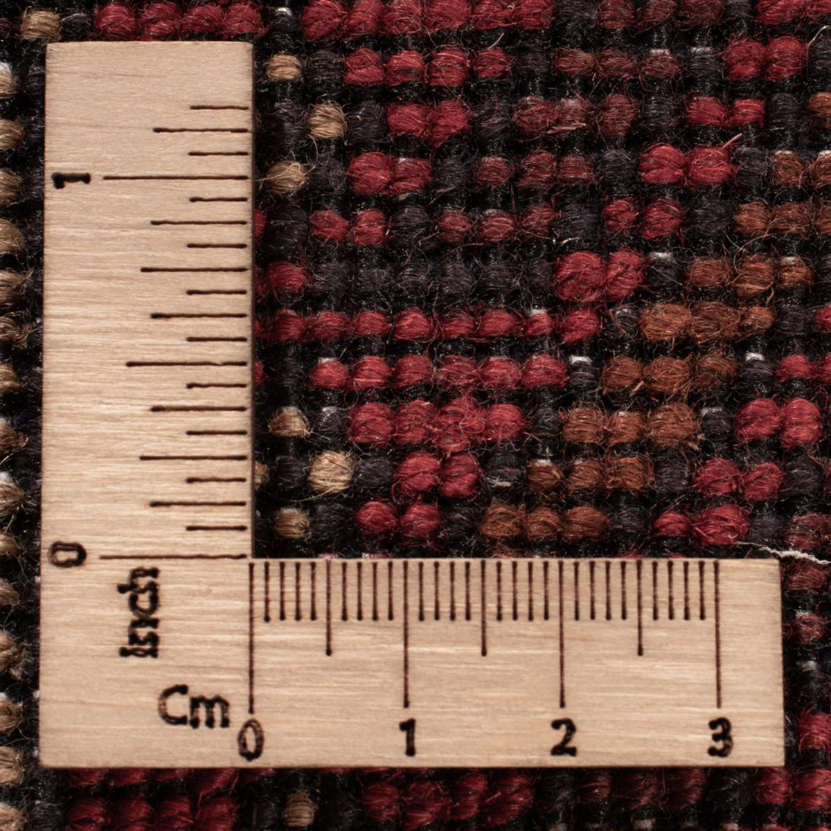 Afghansk tæppe - Kunduz - 201 x 126 cm - rød