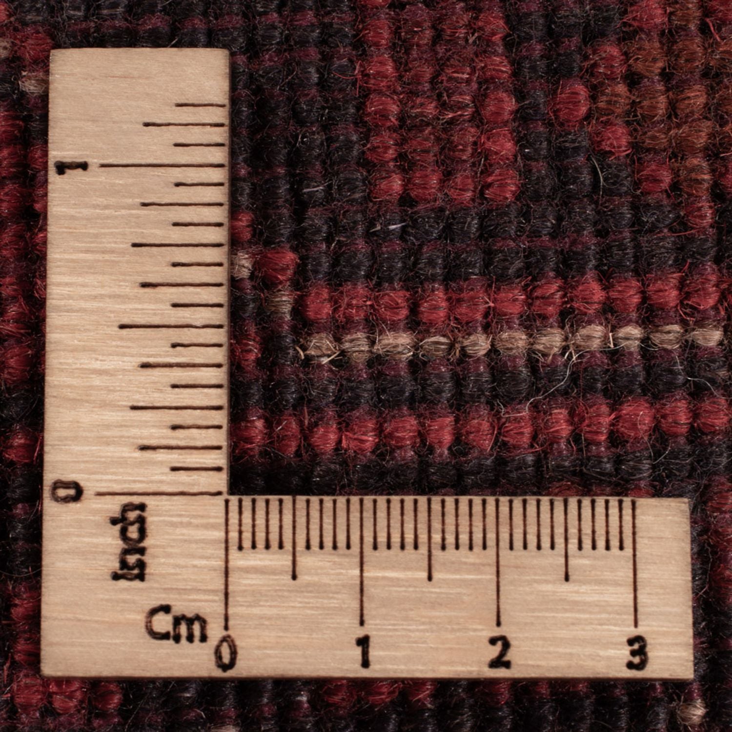 Afghan Teppich - Kunduz - 198 x 126 cm - rot