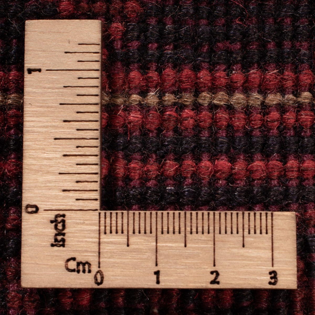 Afghansk tæppe - Kunduz - 192 x 122 cm - rød