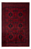 Afghan Teppich - Kunduz - 199 x 123 cm - dunkelrot