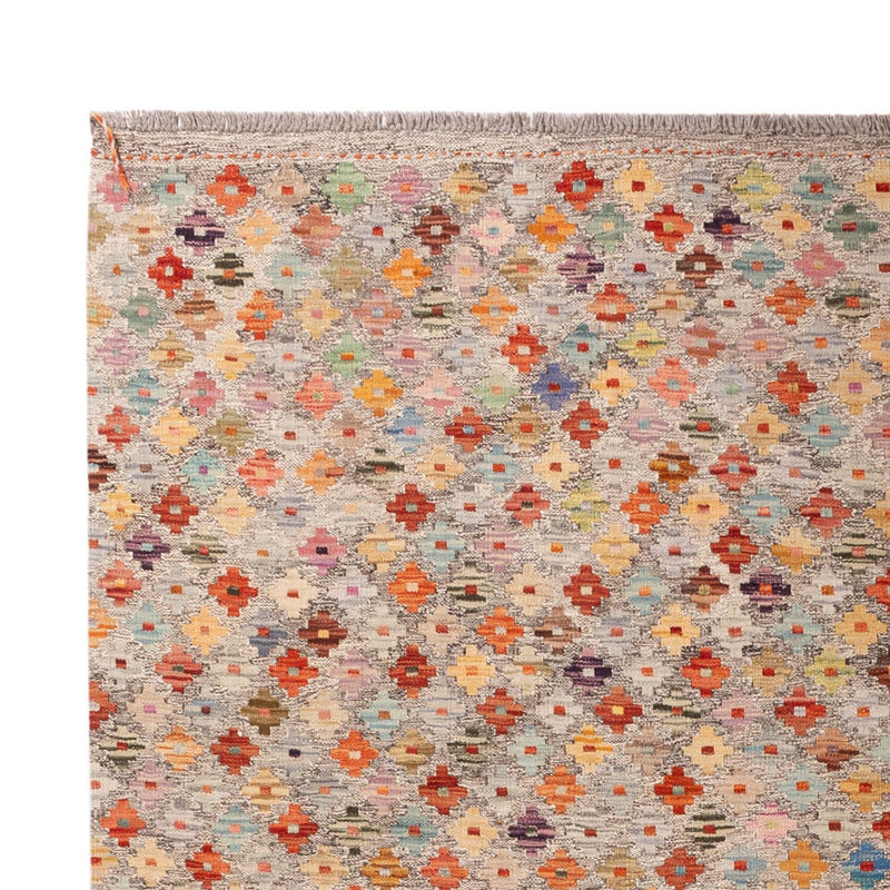 Kelim Carpet - Splash - 307 x 208 cm - flerfarvet