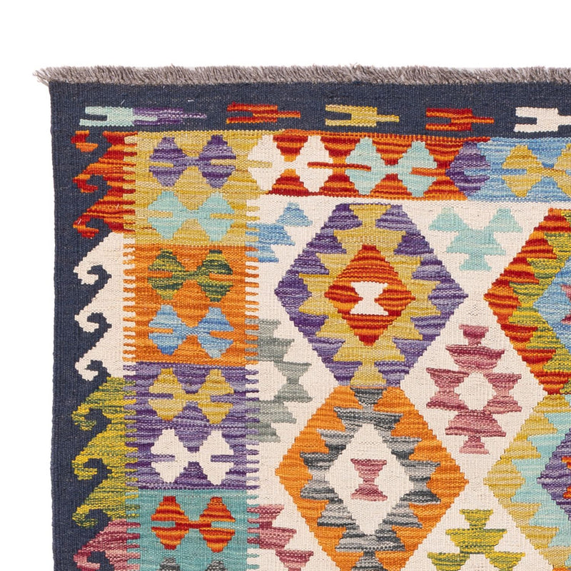 Kelim Carpet - Splash - 174 x 127 cm - flerfarvet